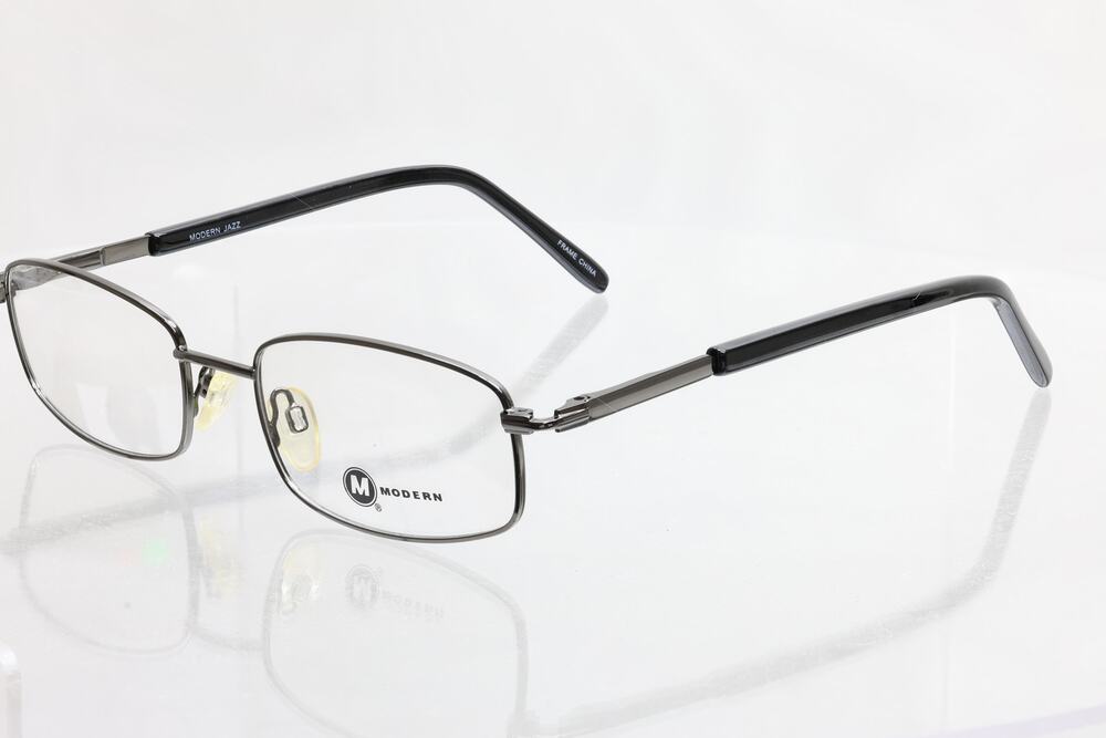 Modern Jazz Gunmetal 56-18-150mm Eyeglass FRAMES ONLY - NEW/WITHOUT TAGS